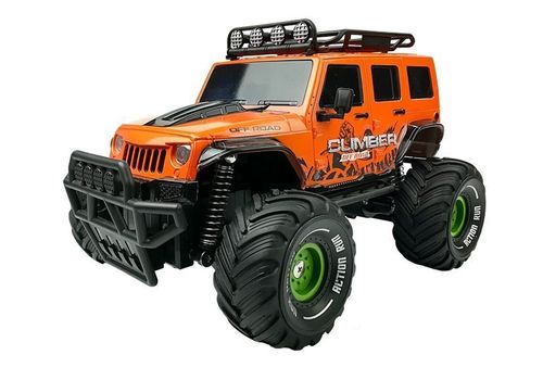 Auto Zdalnie Sterowane R/C Jeep Pomarańczowy 2.4G na Arena.pl