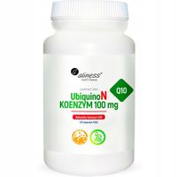 ALINESS UBIQUINON Koenzym Q10 Ubichinon NATURALNY Serce KRĄŻENIE 100mg 100k