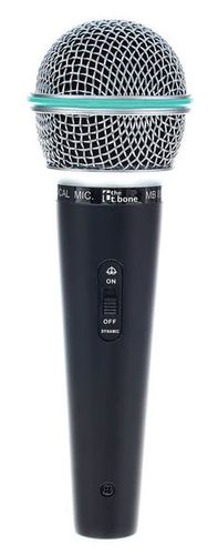 Mikrofon dynamiczny wokalny the t.bone MB85 Włącznik Uchwyt Futerał ZESTAW na Arena.pl