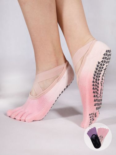 Skarpety stopki pięciopalczaste do jogi ABS cieniowane 2PAK 36-41 YOCLUB na Arena.pl