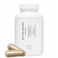 Suplement Diety Ashwagandha NUTRIDOME ODPORNOŚĆ stres 400mg 180kps