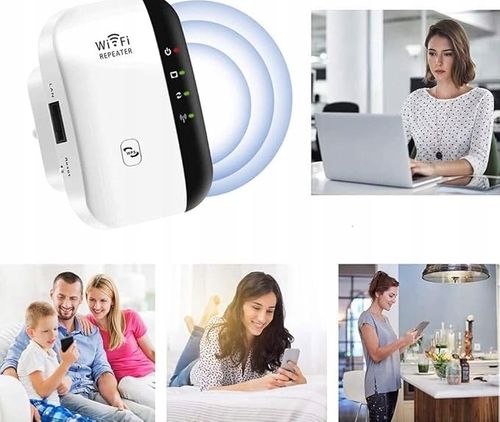 WZMACNIACZ ZASIĘGU WI-FI 300MBPS ZE ZINTEGROWANYMI ANTENAMI na Arena.pl