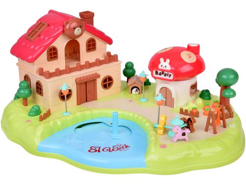 MAGNETYCZNY INTERAKTYWNY DOMEK Z RUCHOMYMI ELEMENTAMI na Arena.pl