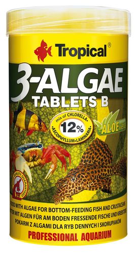 TROPICAL 3-ALGAE TABLETS B 250ML/150G na Arena.pl