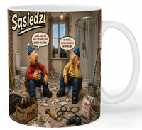 Kubek ceramiczny Sąsiedzi - Pat i Mat