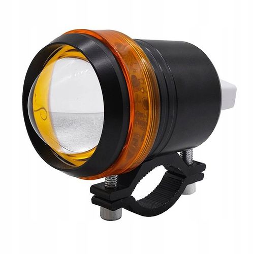 2 X Halogen Motocyklowy U3 Z Ringiem Pomarancz+Wł na Arena.pl