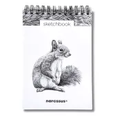 Szkicownik A6/60K Na Spirali - Wiewiórka