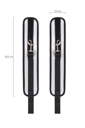 anonymo anclecuffs, polyester, silver, 28.5 cm na Arena.pl