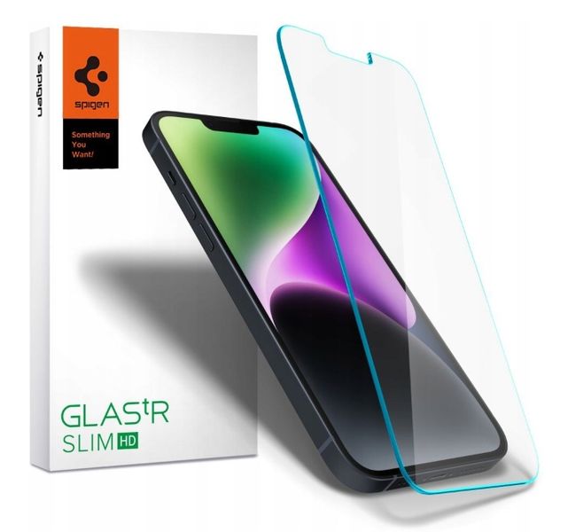 Szkło hartowane Spigen do iPhone 13/Pro, do etui zdjęcie 1