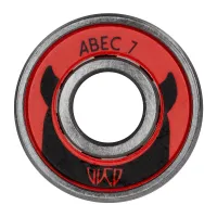 Zestaw 50 łożysk Powerslide do rolek ABEC 7 Carbon Pro Red