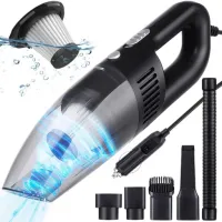 ODKURZACZ SAMOCHODOWY RĘCZNY MOCNY 120W FILTR HEPA