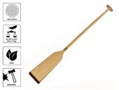 Pagaj drewniany John Paddle Dragon "Drache" - Smocze Łodzie 130 cm