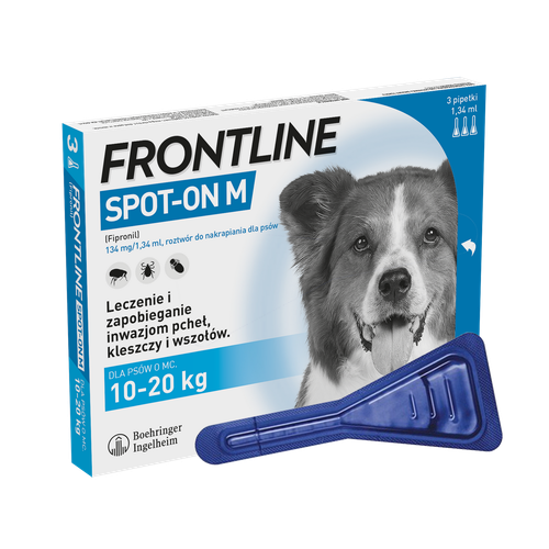 frontline spot on dla psa 3x1,34ml na Arena.pl