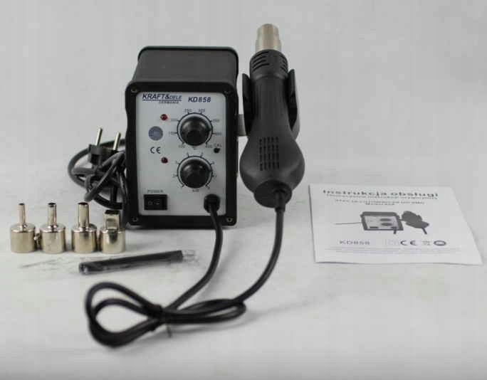 Spawarka do plastiku 2w1 4 dysze KD858 zdjęcie 7