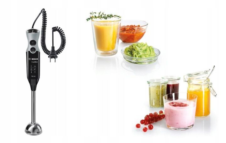 Blender ręczny Bosch MSM67170 750W 12 prędkości Turbo Rozdrabniacz zdjęcie 5