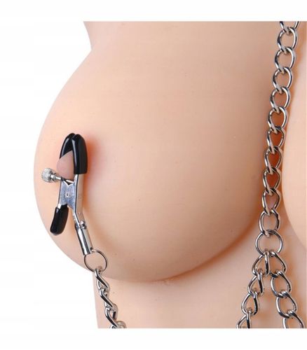 Zaciski Na Sutki Obroża BDSM Sex Choker Bondage na Arena.pl