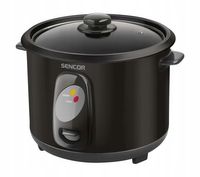 Ryżowar Sencor SRM 1001BK Garnek elektryczny 400W 1L Czarny