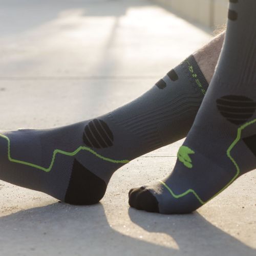 Skarpety Rollerblade High Performance Socks Anthracite Lime 47-49 na Arena.pl