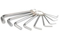 klucze hex zestaw 10-częściowy 1,5-10mm cr-v - yt-0504