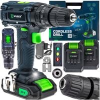 WIERTARKO WKRĘTARKA UDAROWA AKUMULATOROWA 2X AKU