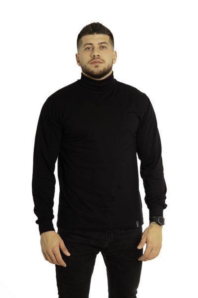 PÓŁGOLF męski czarny Adam Rozmiar - M zdjęcie 1