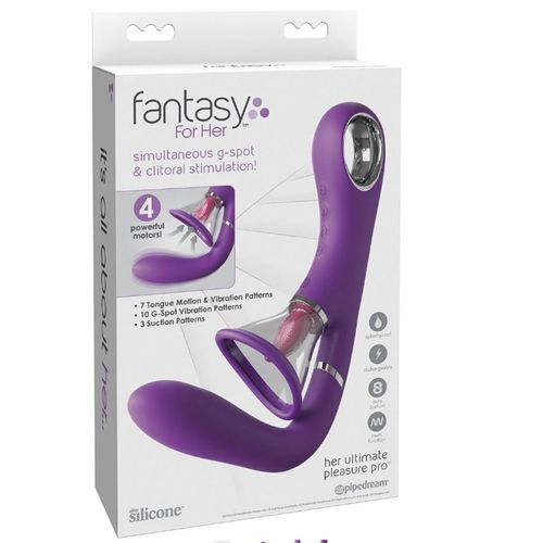 Wibrator Stymulator 4-W-1 Z Silikonu Premium - Her Ultimate Pleasure Pro na Arena.pl