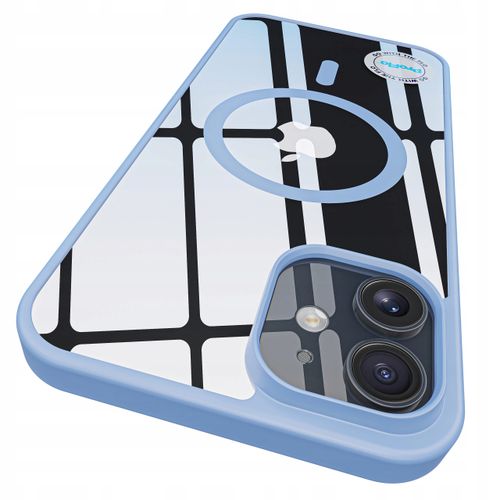 Etui Do Iphone 11 Clear Transparentne Do Magsafe Niebieski Case Do Iphon na Arena.pl
