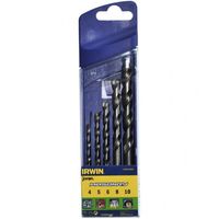KOMPLET WIERTEŁ DO BETONU MASONRY 5 SZTUK 4-10MM - I-10501892
