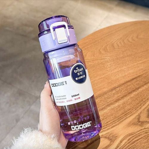 BUTELKA NA WODĘ BIDON 550 ML Z MIARKĄ NA NAPOJE BPA FREE DO SZKOŁY TRITAN na Arena.pl