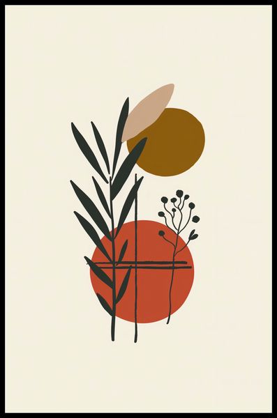 Plakat 53x81cm Kontrast w Botanice zdjęcie 2