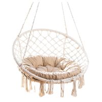 Poduszka STORK na huśtawkę ogrodową, fotel BOCIANIE GNIAZDO 65 cm