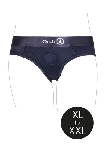 vibrating strap-on high-cut brief - xl/xxl na Arena.pl