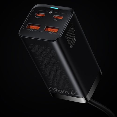 BASEUS SZYBKA ŁADOWARKA GaN3 2x USB-C/2x USB 100W na Arena.pl