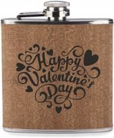 GRAWER Piersiówka 200 ml personalizowany prezent różne wzory na walentynki