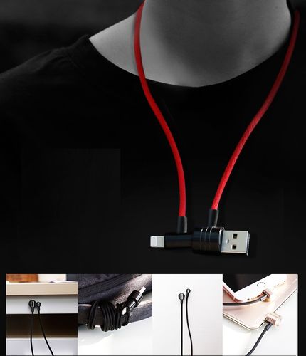 Kabel 2w1 Micro USB Iphone Ipad Baseus T-type 2.1A na Arena.pl