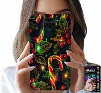 ETUI DO XIAOMI NOTE 9 - LASKA CUKROWA, JEMIOŁA, CHOINKA + SZKŁO