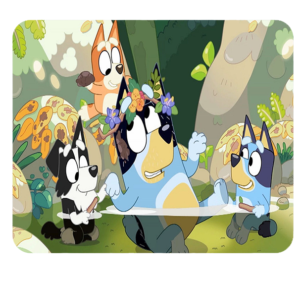 Podkładka pod myszkę Bluey zdjęcie 1