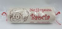 ręcznik cukierek 50 x 100 cm Najlepsza Babcia na świecie