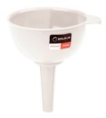 Lejek plastikowy kuchenny uniwersalny 9 cm kremowy tworzywo
