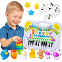 EDUKACYJNE INTERAKTYWNE ORGANKI PIANINKO FARMA ZWIERZAKI NAUKA PREZENT