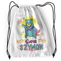 Plecak Sportowy Szkolny Dla Szymona Syna Dziecka Z Nadrukiem Ze Zdjęciem