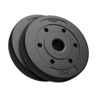 Obciążenie bitumiczne olimpijskie zestaw 2x10kg otwór 51mm do sztang Rebel