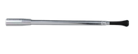 Srebrna Lufka Metalowa Kabaretka 18-35 cm - teleskopowa fajka do tytoniu