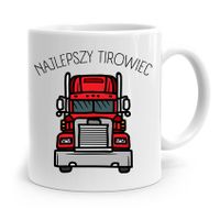 Dla Tirowca Kierowcy Kubek Najlepszy Tirowiec Z Nadrukiem Ze Zdjęciem