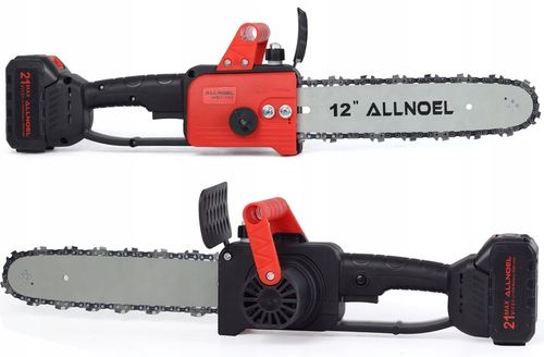 PIŁA ŁAŃCUCHOWA AKUMULATOROWA 21V PILARKA 12" 2x AKUMULATOR WALIZKA na Arena.pl