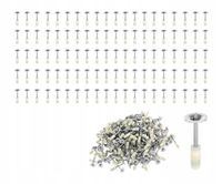 100x Mini Manual Steel Nail Concrete Nailer Ceiling Artifactsteel for