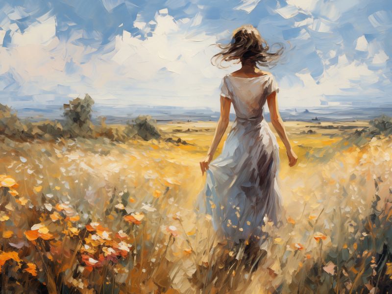 Plakat 80x60cm Podmuch Lata zdjęcie 1