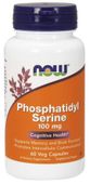 NOW FOODS Phosphatidyl Serine - Fosfatydyloseryna 100 mg (60 kaps.)