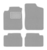 Dywaniki welurowe OSLO Daihatsu Charade 1994-2000 hatchback szare