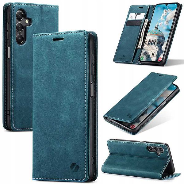 Spacecase Wallet Galaxy A55 5G Blue zdjęcie 5